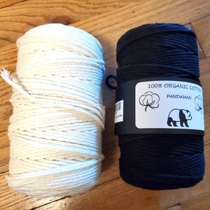 "Final Price " Macrame Cord 3mm PANDAMAN 220 Yards NWOT